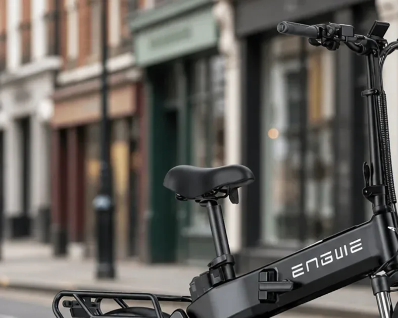 Engwe EP-2 3.0 Boost and EP-2 Boost folding electric bikes side by side
