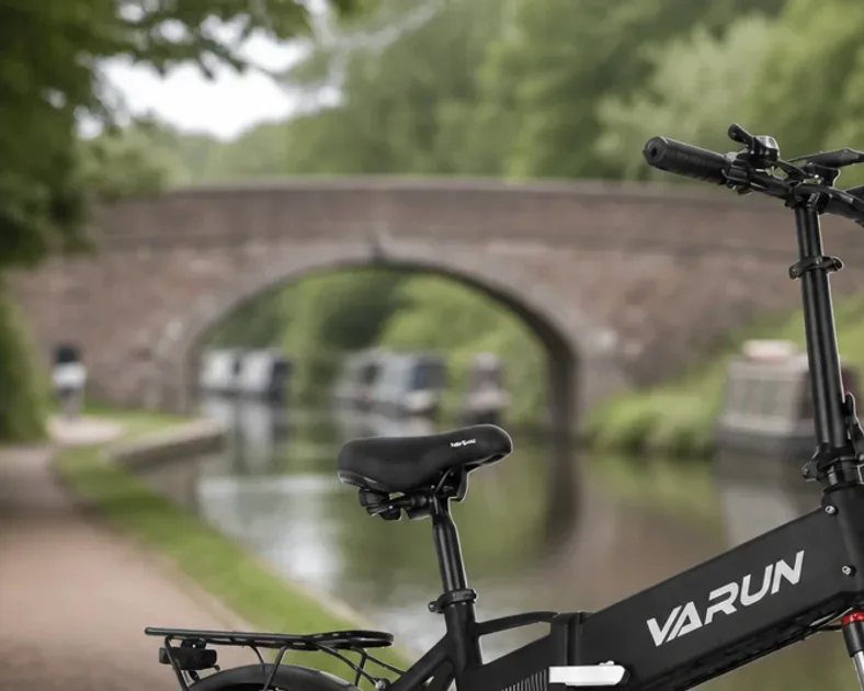 Varun S20-1 folding fat-tyre electric bike with 20 inch wheels