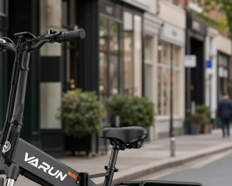 Varun S20-1 and S20-2 PRO folding electric bikes side by side
