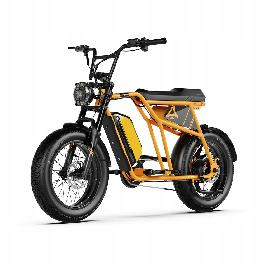 A-Spadz Cavet Air electric fatbike pre-assembled and adjusted, ready to ride