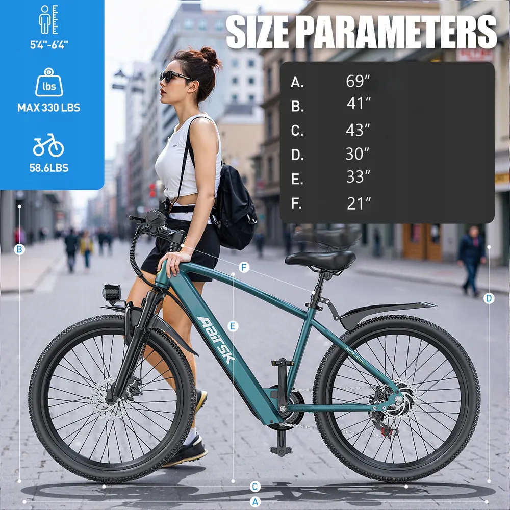 AAIRSK GT300 Mountain Electric Bike image 8