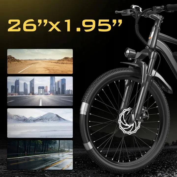 AAIRSK Q7 Unisex Electric Bike image 12