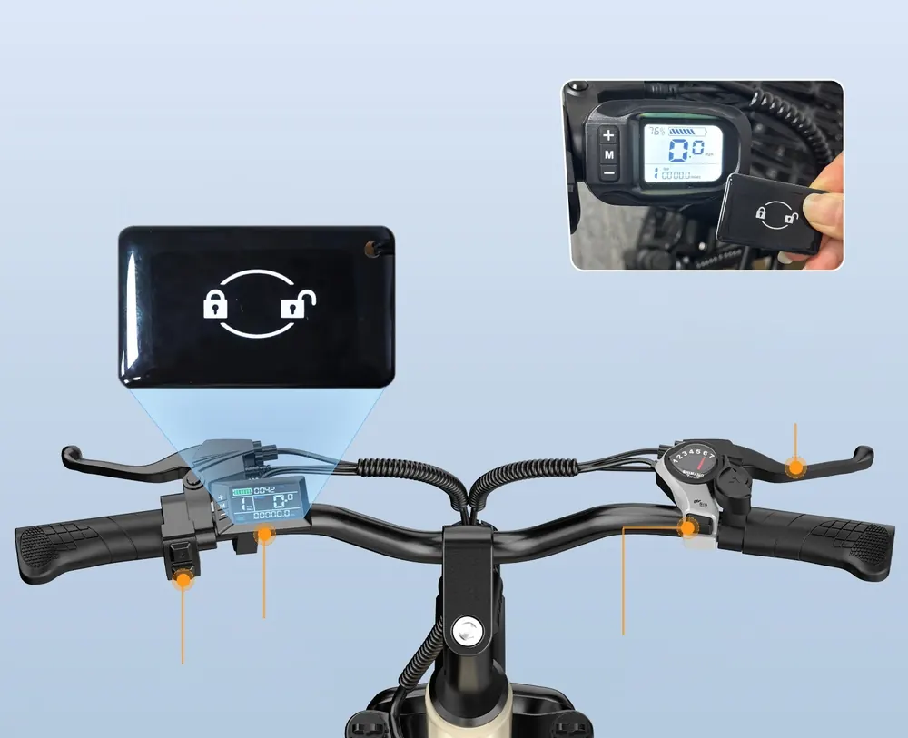 Aairsk S600 e-bike with large L frame size for taller riders