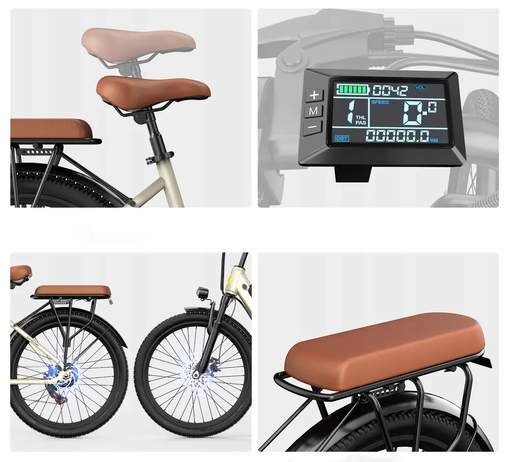 Aairsk S600 electric bike with 120 kg maximum load capacity