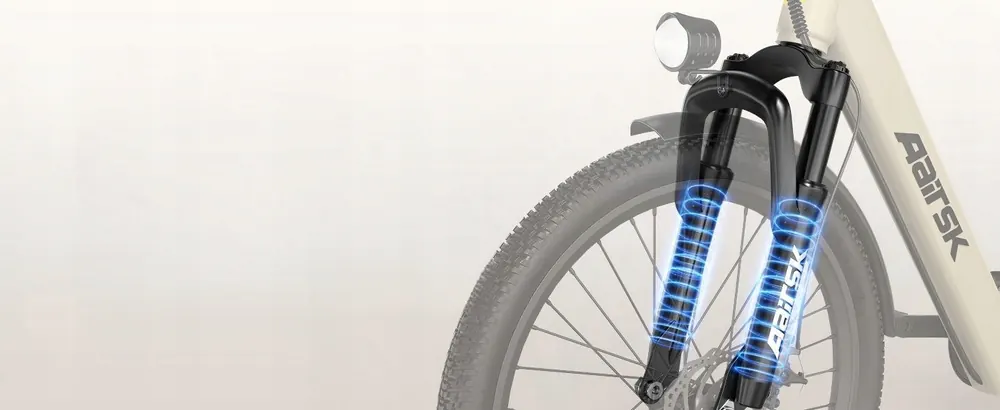 Aairsk SU7 model electric bicycle with 25km/h speed and 36V battery
