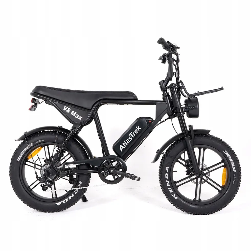 Aairsk V8 Max electric bike, 250W motor, 45km/h top speed, 60km range