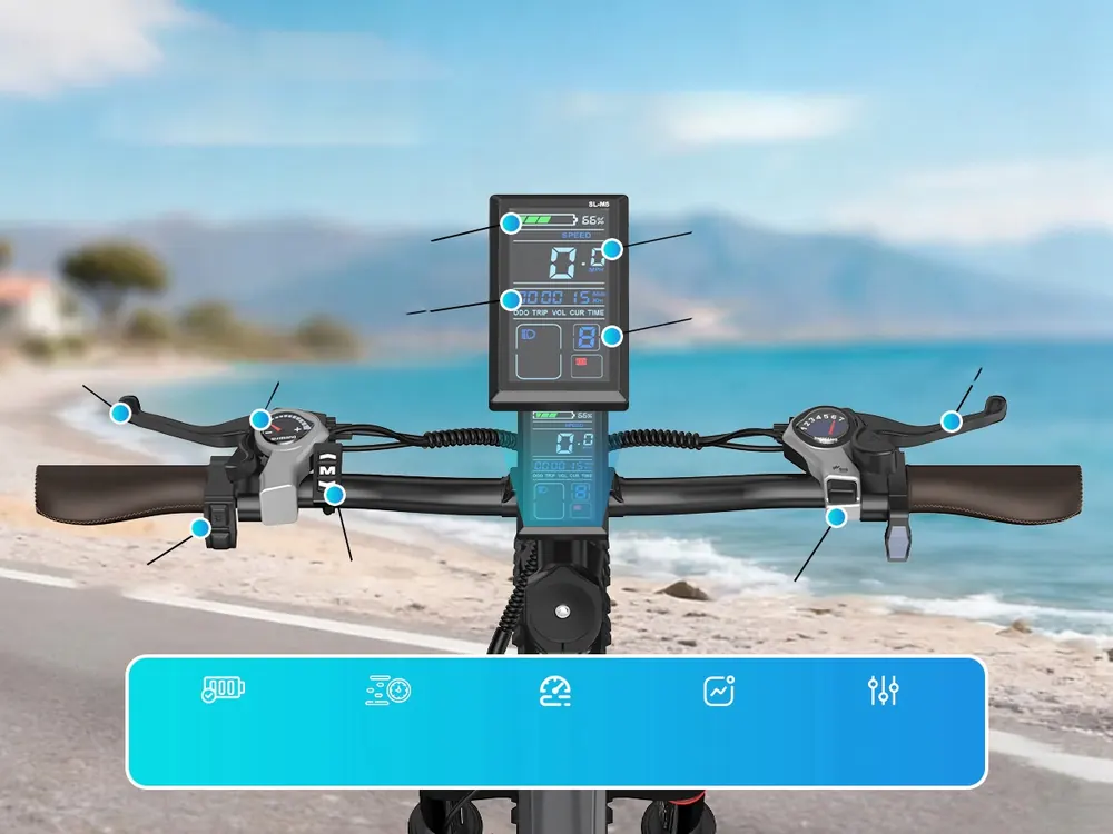 AAIRSK XT90 Electric Mountain Bike image 7