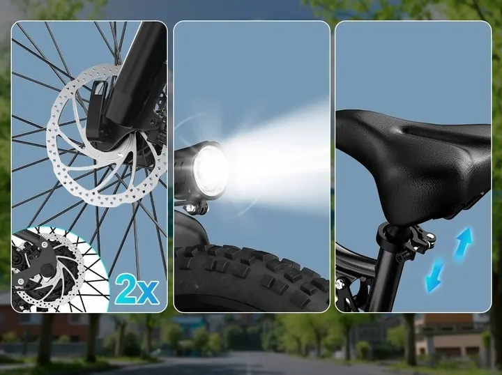 Aairsk XT90 26 inch wheel size on 48V 1000W electric mountain bike