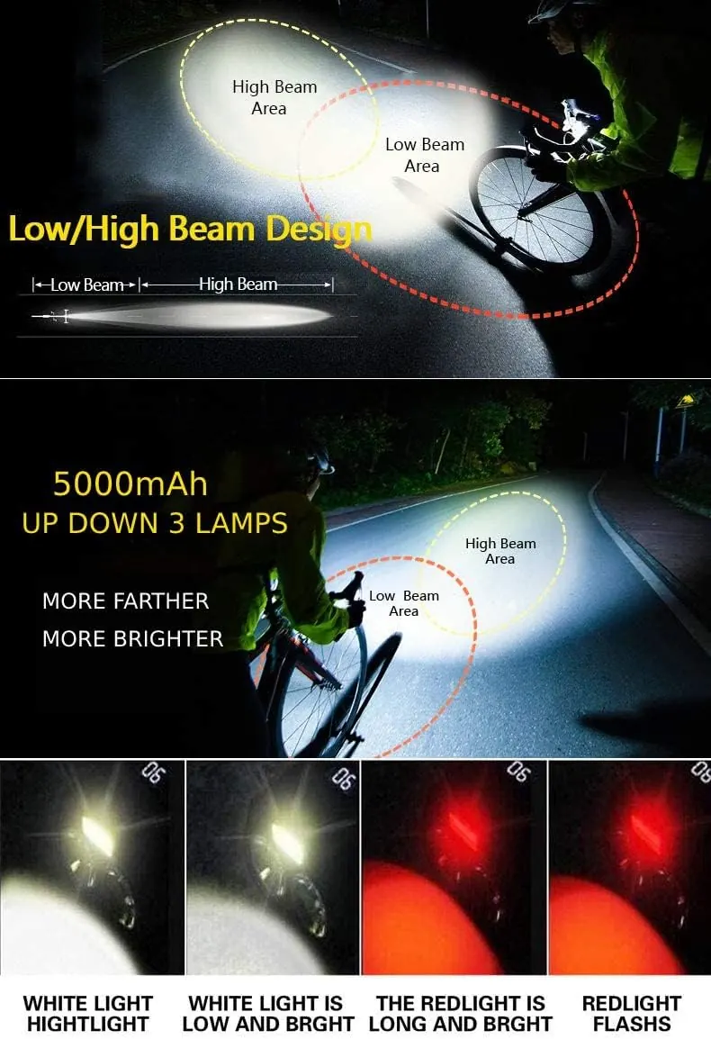 Front and Rear Light Set image 6