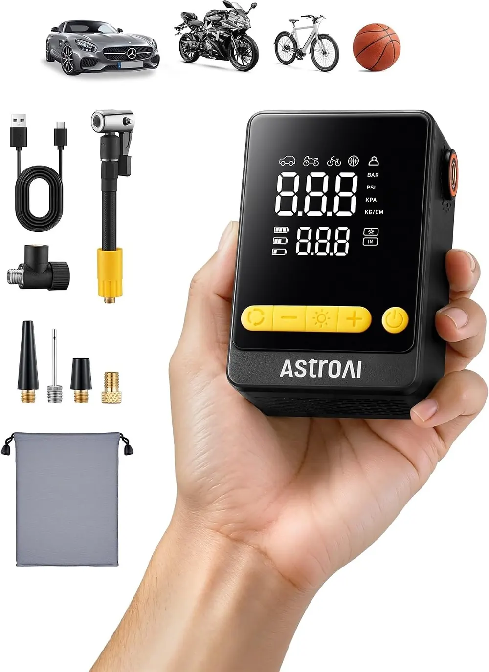Cordless Tyre Inflator image 1