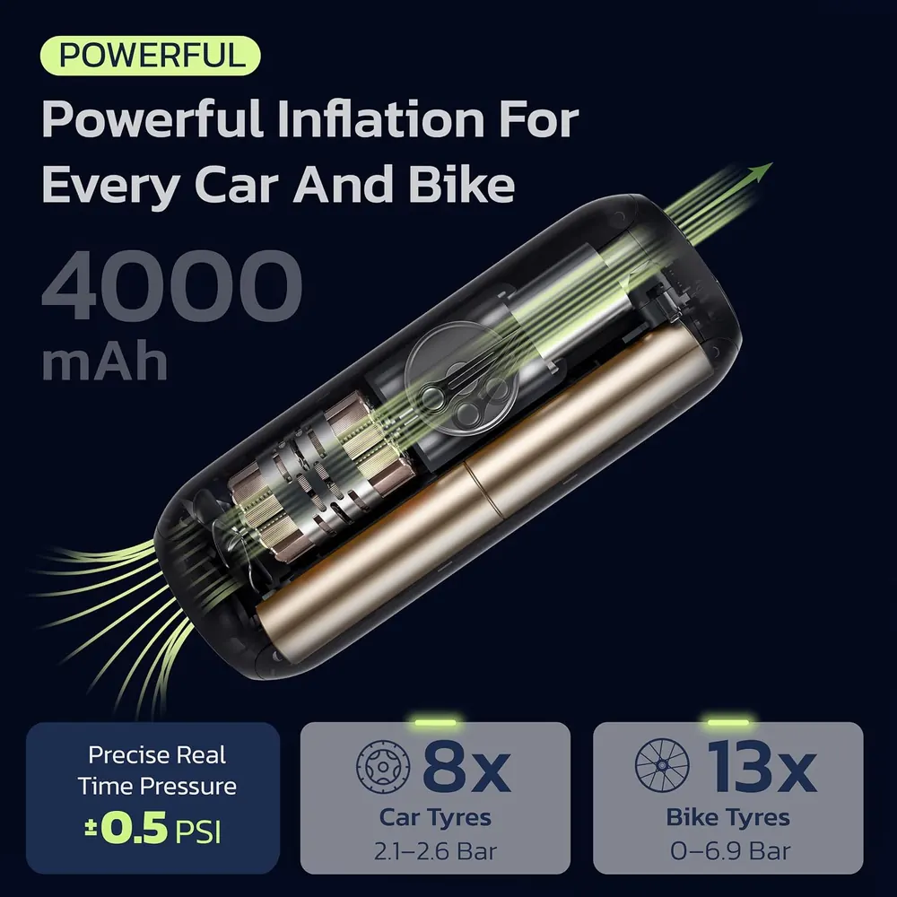 Rechargeable Electric Tyre Pump image 5