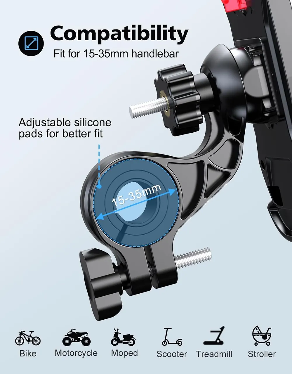 Quick-Release Phone Holder image 6