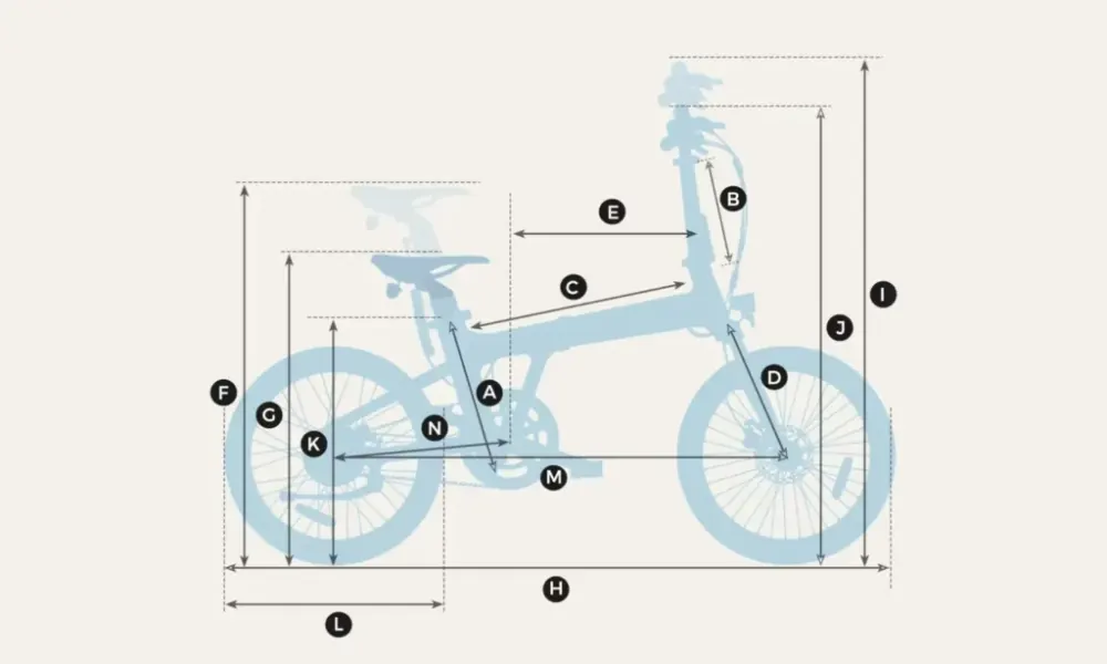 ADO Air 20S Front Suspension Folding Electric Bike image 2