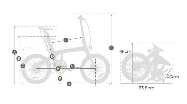ADO Air Carbon Foldable Bike image 2