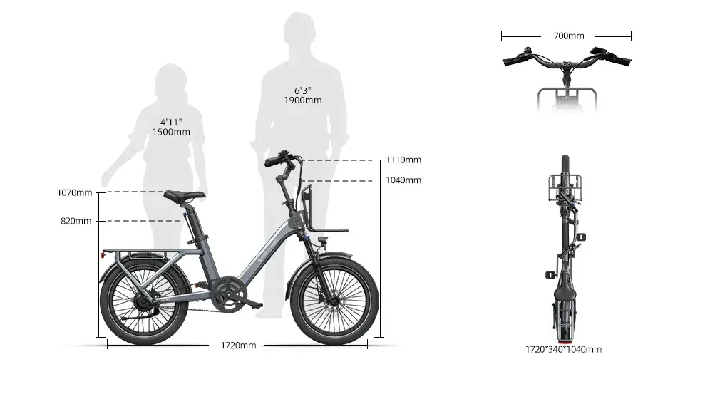 ADO Air One Pro Electric Bike image 2