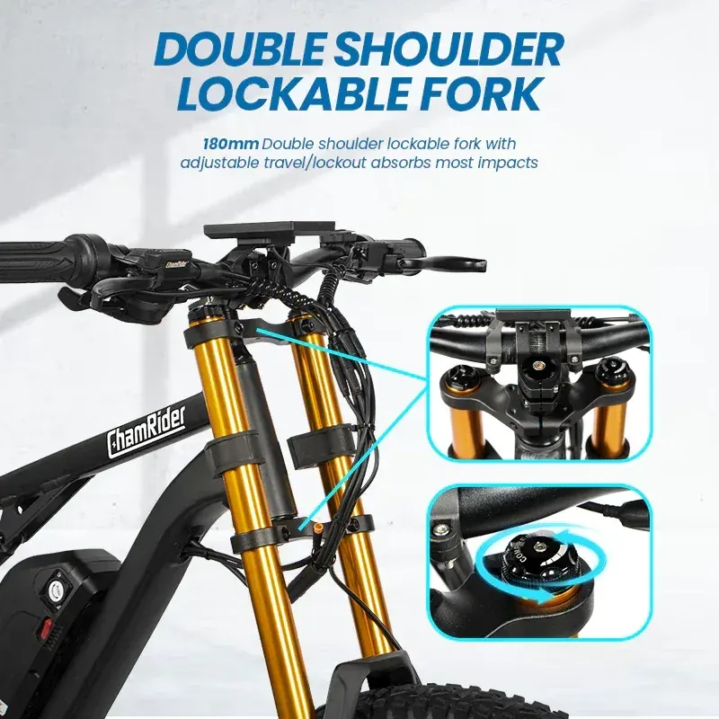 ChamRider DH420 Electric Mountain Bike image 8