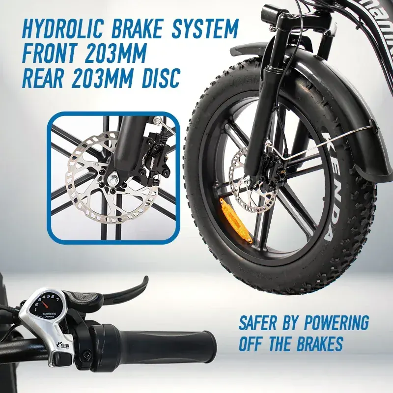 ChamRider DT450 Folding Electric Bike image 10