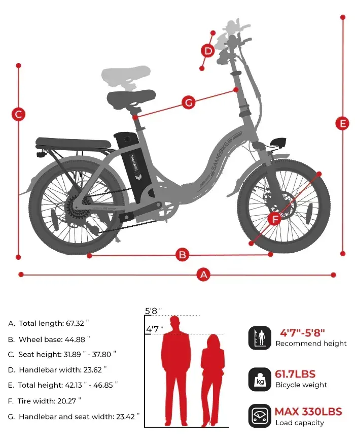CY20 Portable Commuter Electric Bike image 3