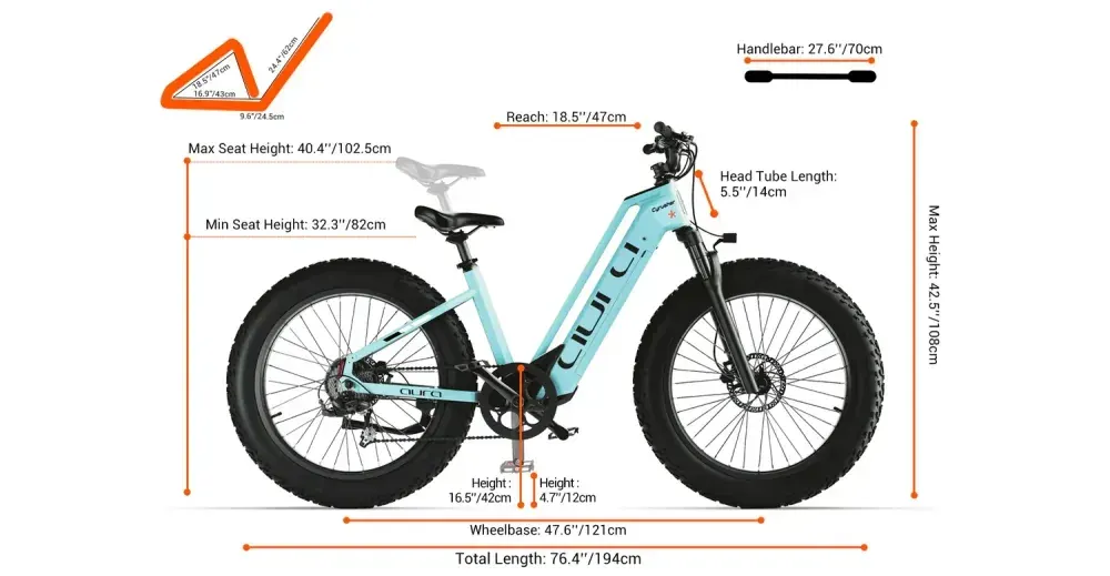 Cyrusher Aura Step-Through Electric Bike image 2