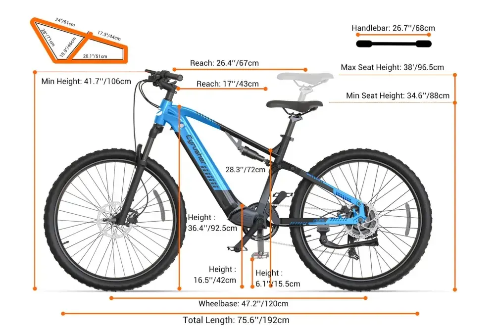 Cyrusher Flex Electric Mountain Bike image 2