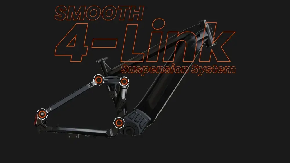 Cyrusher Ranger 2.0 Mountain All-Terrain Electric Bike image 3