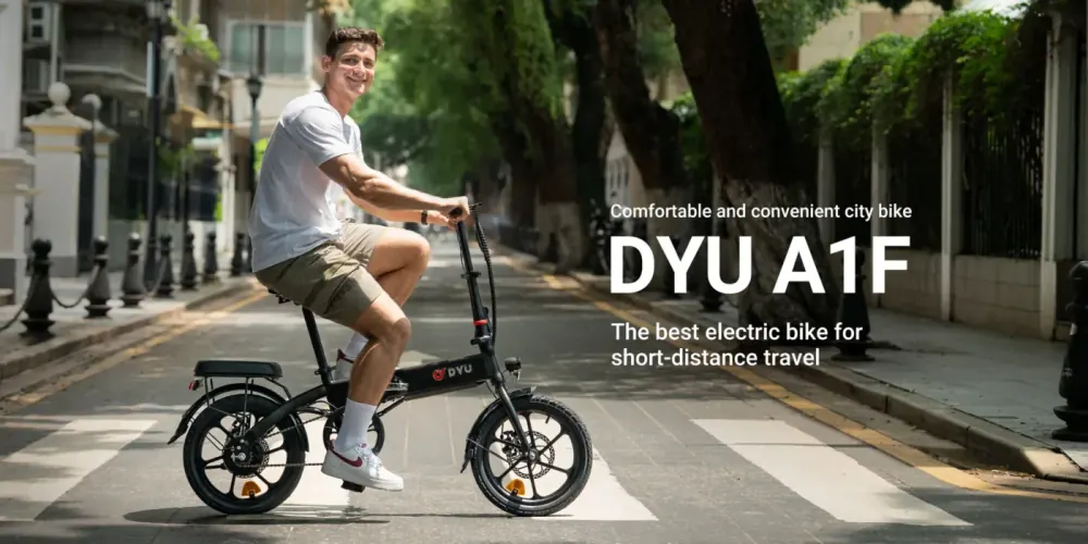 DYU A1F Electric Foldable Bike image 4