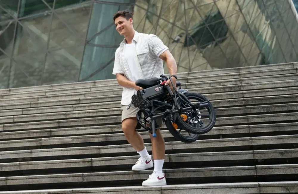 DYU A1F Electric Foldable Bike image 9