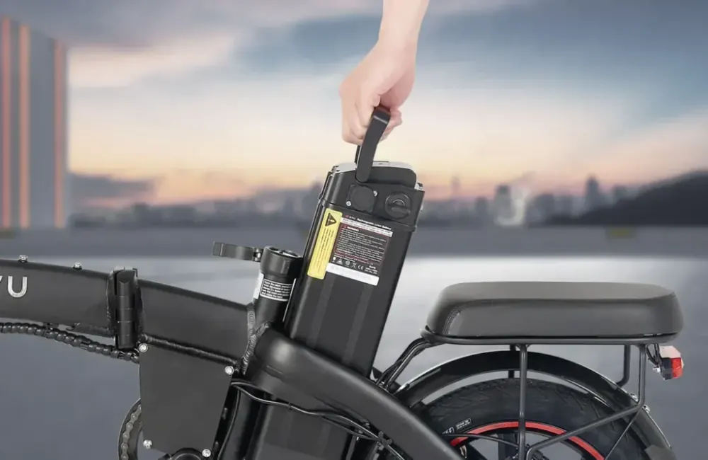 DYU A5 14 Inch Full Foldable Electric Bike image 10