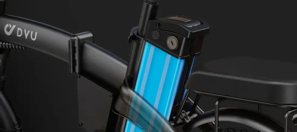 DYU A5 14 Inch Full Foldable Electric Bike image 7