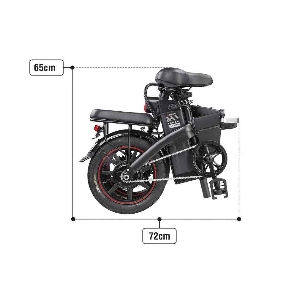 DYU A5 Folding City Electric Bike image 15