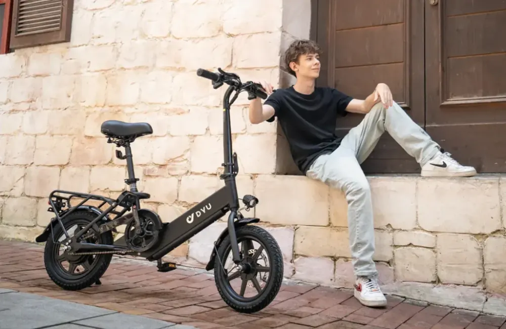 DYU C3 14 Inch Folding Ebike image 7