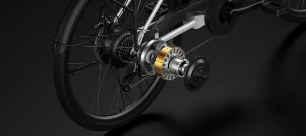DYU C6 City Hybrid Electric Bike image 2