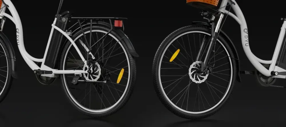 DYU C6 City Hybrid Electric Bike image 4
