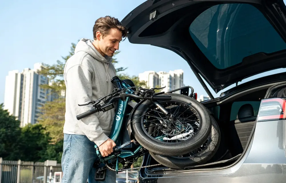 DYU C9 electric bike with 250W nominal power rating