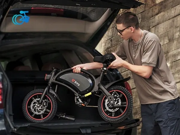 DYU D3F Folding Electric Bike image 6