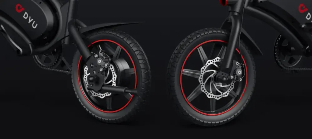 DYU D3F Folding Electric Bike image 6