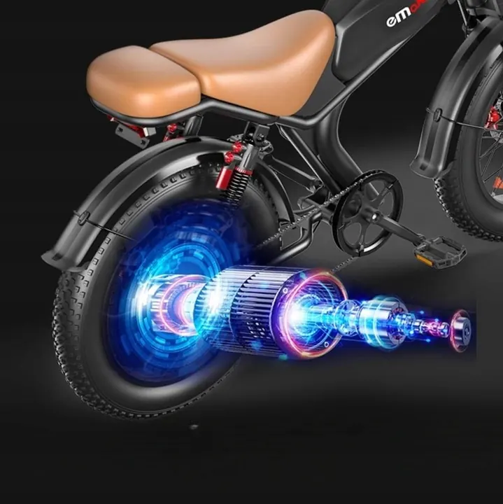 EMOKO C93 pre-assembled and adjusted electric bike ready to ride