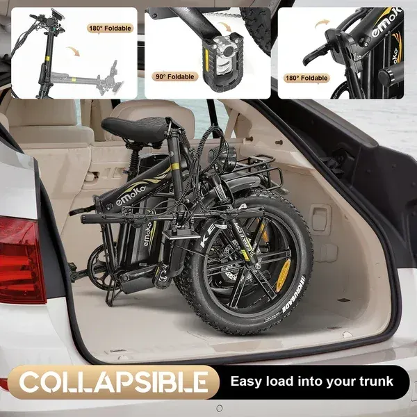 Emoko C94 Cargo Food Delivery E-Bike image 6