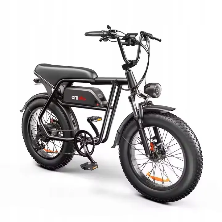 EMOKO C99 electric bike in original packaging box with model details