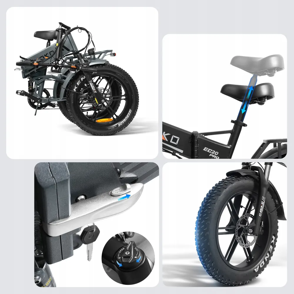EMOKO EC20 PRO Folding Electric Scooter image 6