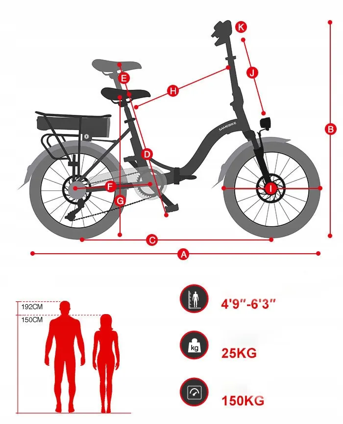 ENGWE Campus/Commuting Folding City Electric Bike image 11