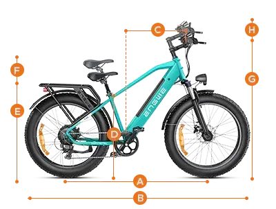 Engwe E26 Fat Tyre Electric Bike image 2
