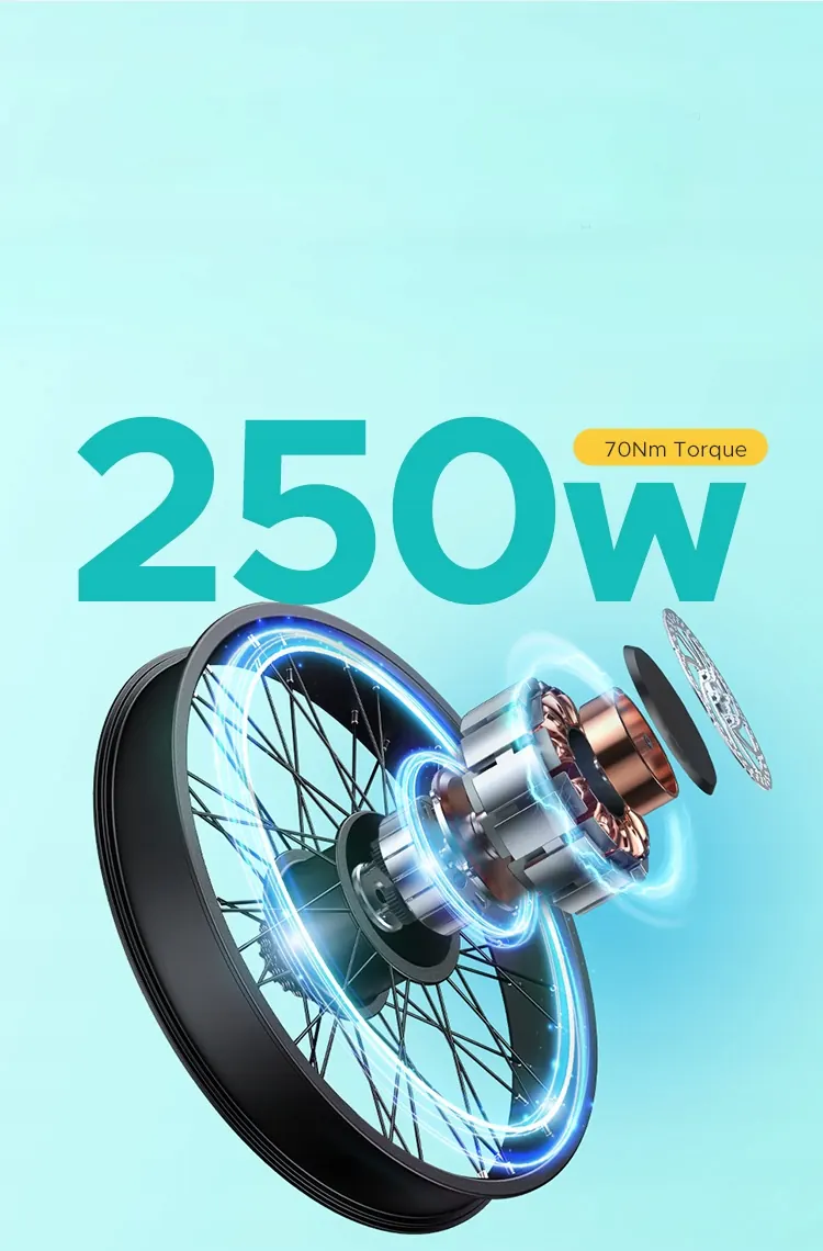 ENGWE E26 ST with 250W motor for efficient electric assistance