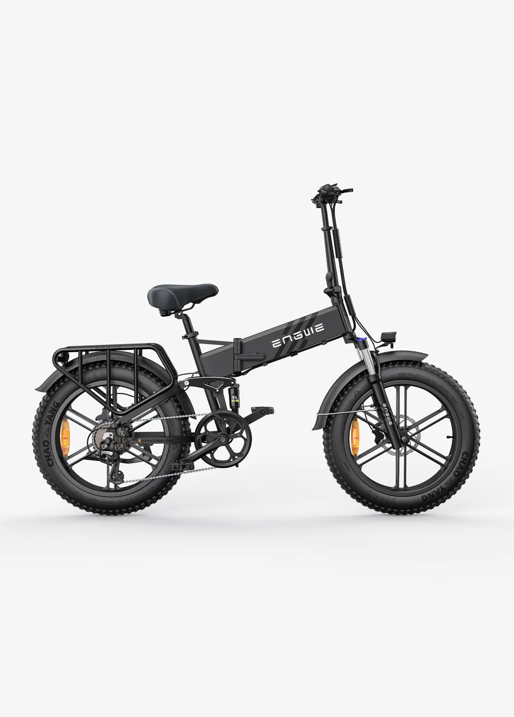 Engwe brand electric folding bike ENGINE PRO 2.0 black