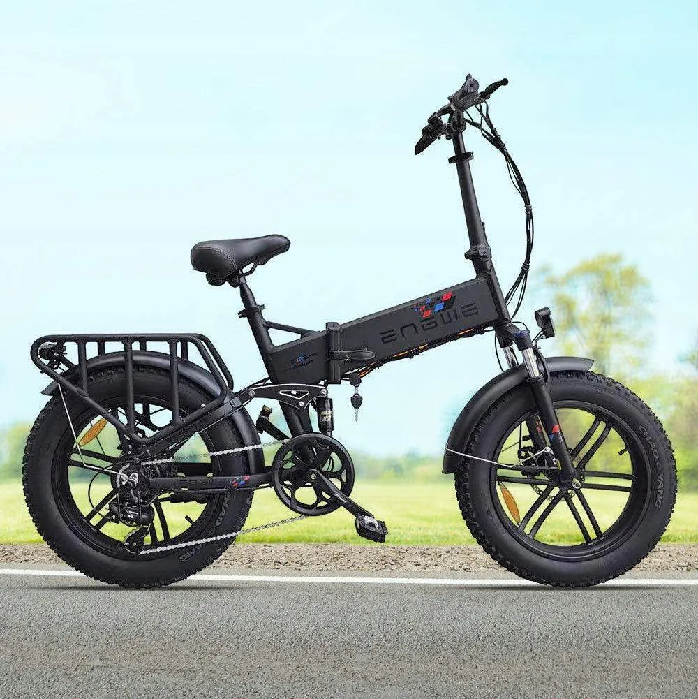 ENGWE ENGINE X electric bike in original packaging box