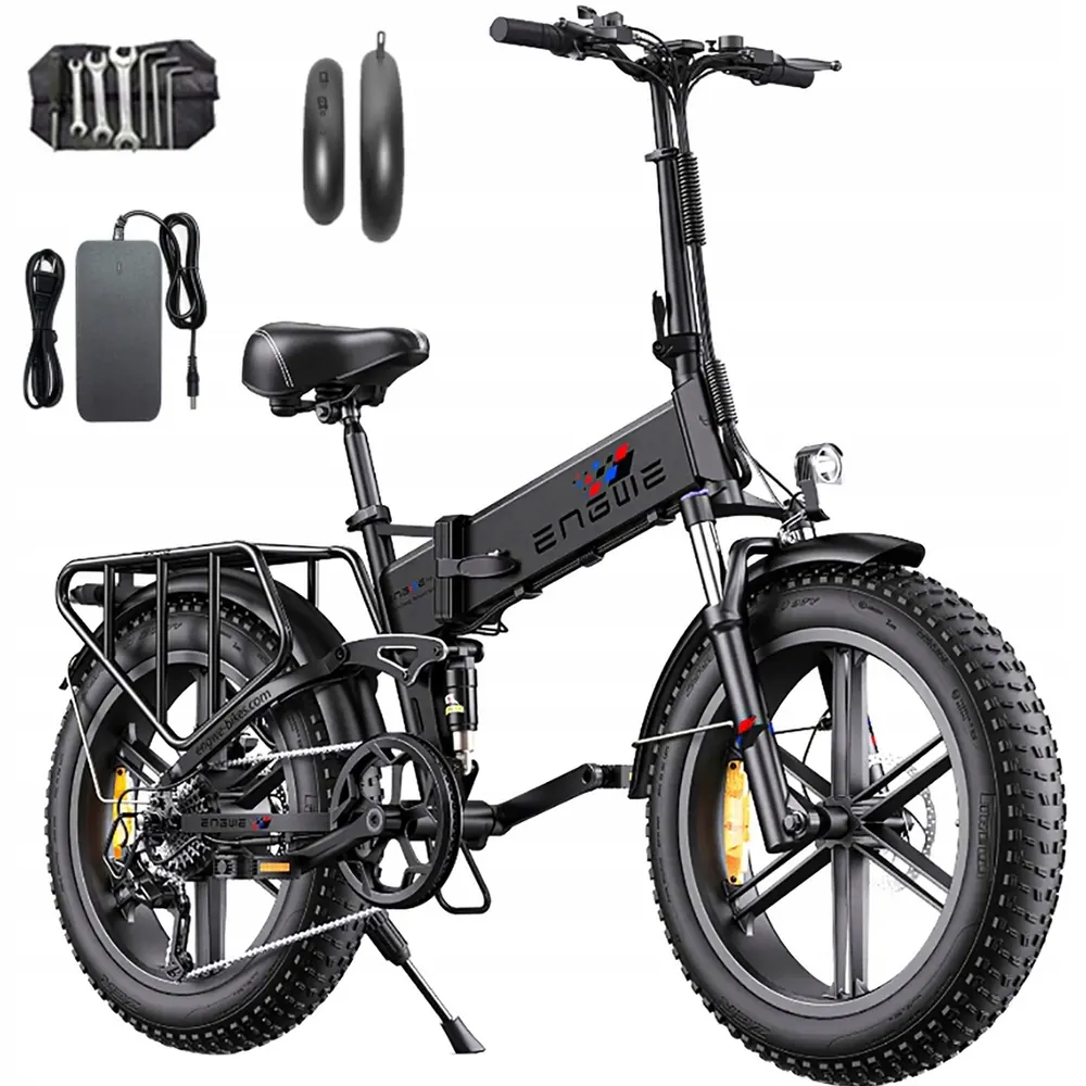 ENGWE ENGINE X adult electric bicycle 250W motor 100km range 25km/h speed