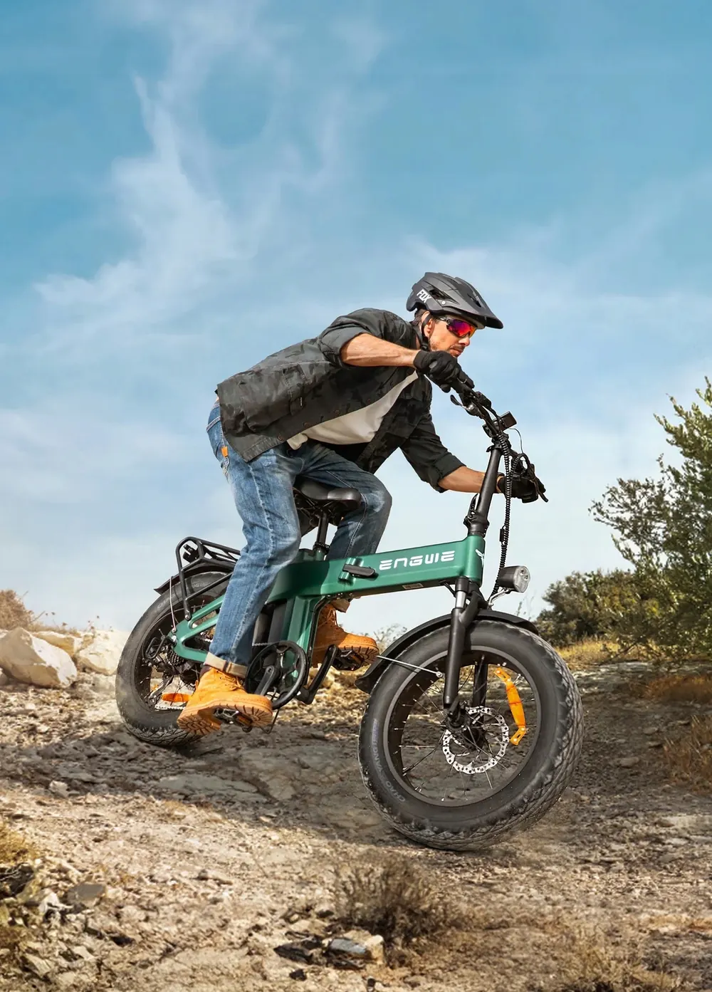 ENGWE EP-2 3.0 Boost frame made of magnesium alloy, lightweight and durable.