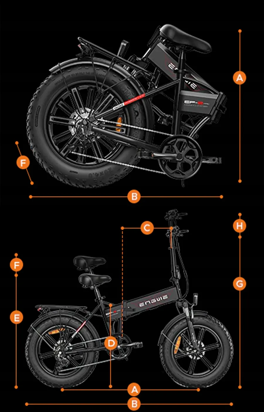 ENGWE EP-2 Boost All-Terrain Folding Electric Bike image 14