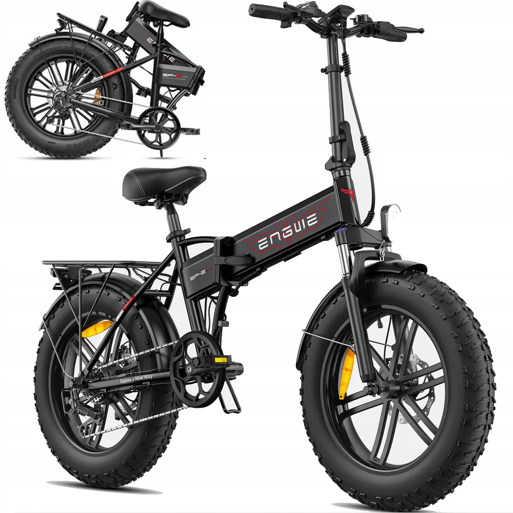 Engwe EP-2 Boost partially assembled electric bike requiring final setup