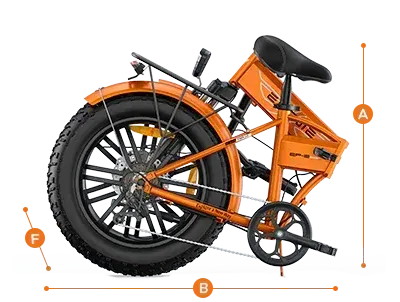 Engwe EP-2 Boost Folding Fat Tire E-Bike image 3